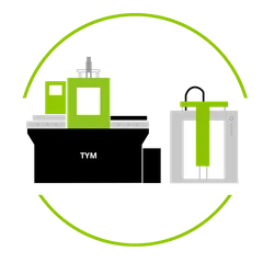 Mașini verticale de turnat prin injecție