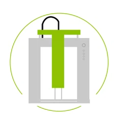 Sistem de alimentare cu servomotor pur electric